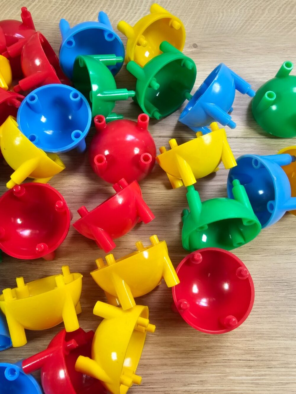 Slinky Form-A-Tions Formations Building Toy Complete 68 Pieces Vintage Ages 4-10 - Picture 10 of 10
